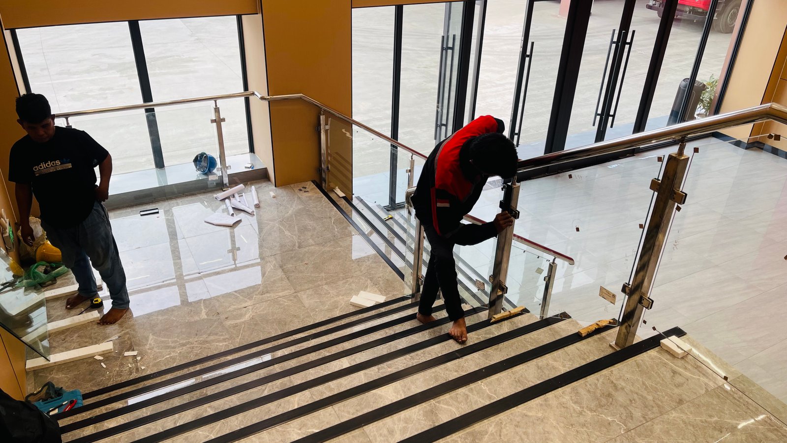 Railing Tangga PT. TMI Kawasan IMIP Morowali